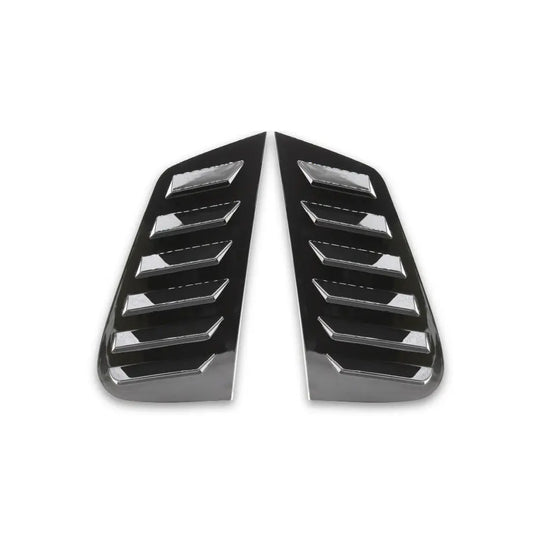 POLO 9N/VIVO GLOSS BLACK REAR WINDOW LOUVERS