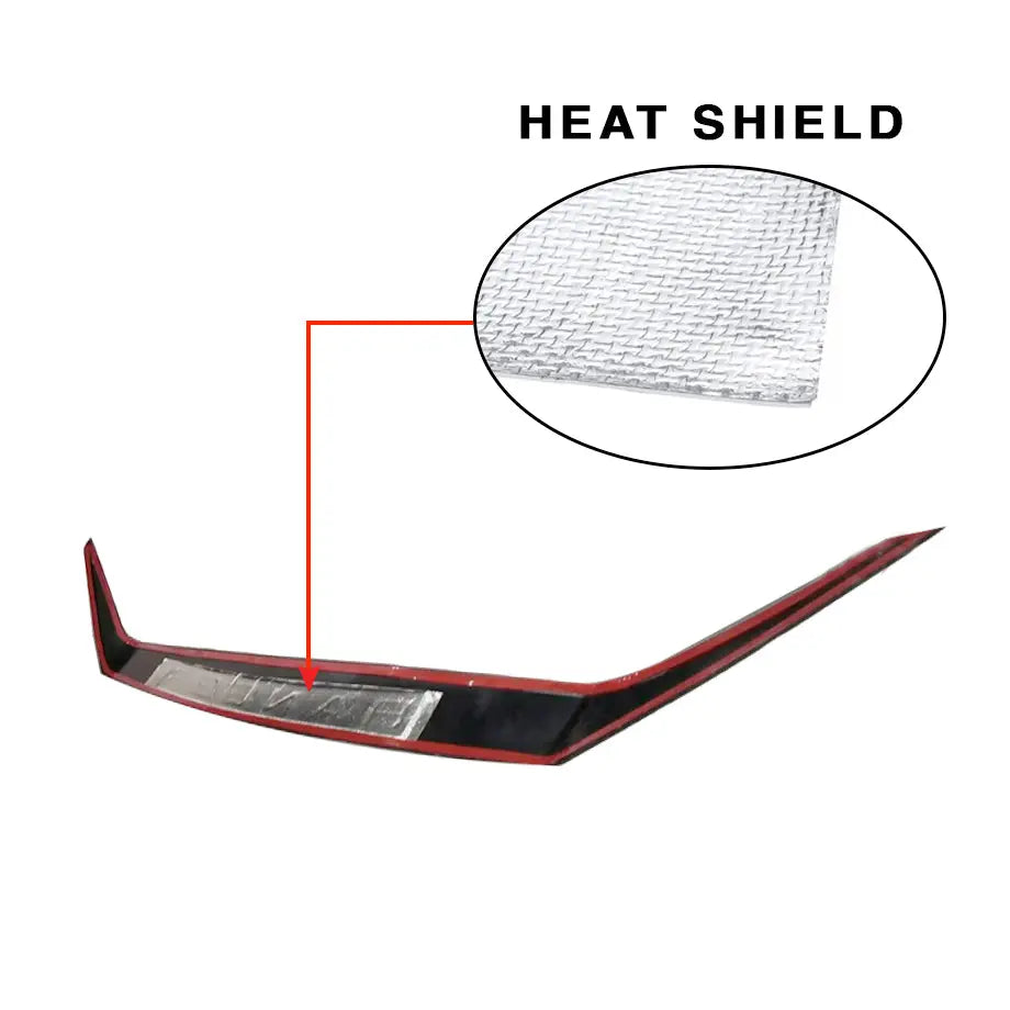 FORD RANGER NEXT GEN MATTE BLACK BONNET GUARD