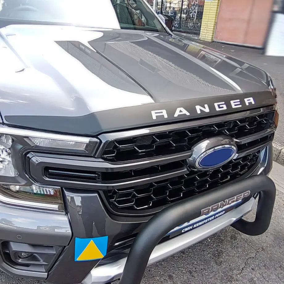 FORD RANGER NEXT GEN MATTE BLACK BONNET GUARD