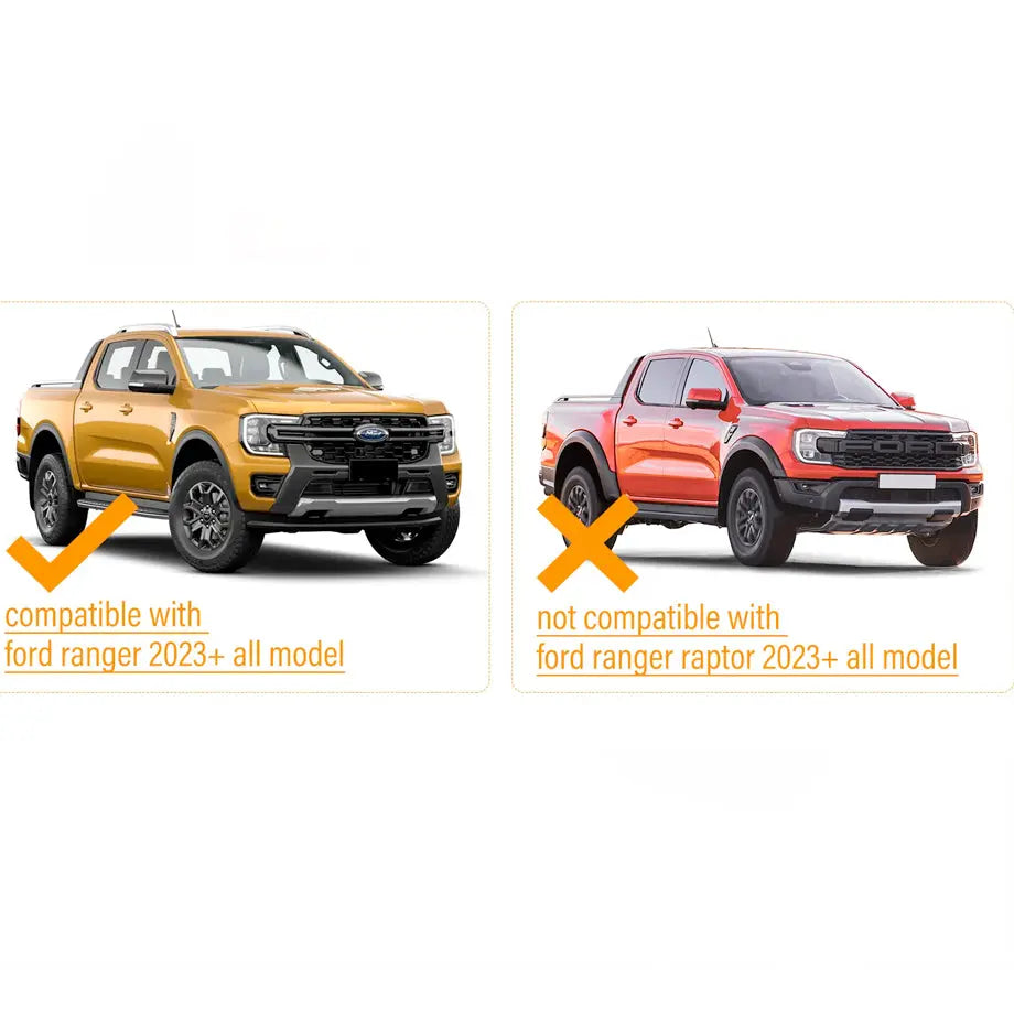 FORD RANGER NEXT GEN PLASTIC BONNET SCOOP