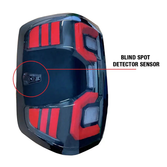 FORD RANGER NEXT GEN SMOKED BLACK 3D BAR STYLE LED TAILIGHTS