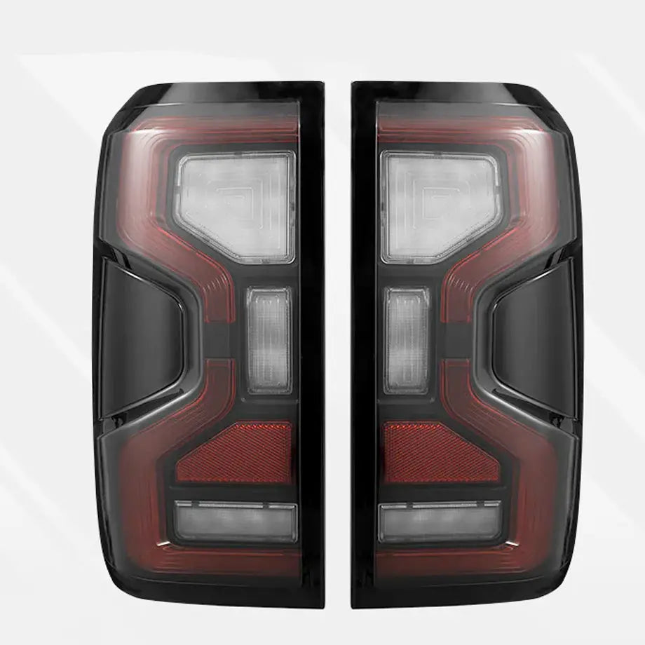 FORD RANGER NEXT GEN SMOKED BLACK RAPTOR STYLE LED TAILIGHTS