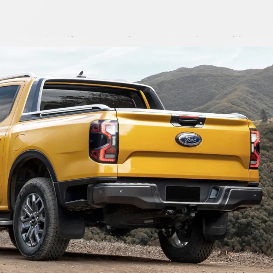 FORD RANGER NEXT GEN SMOKED BLACK RAPTOR STYLE LED TAILIGHTS