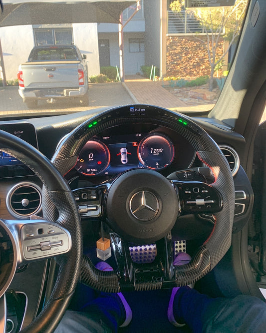 W205 CARBON STEERING WHEEL
