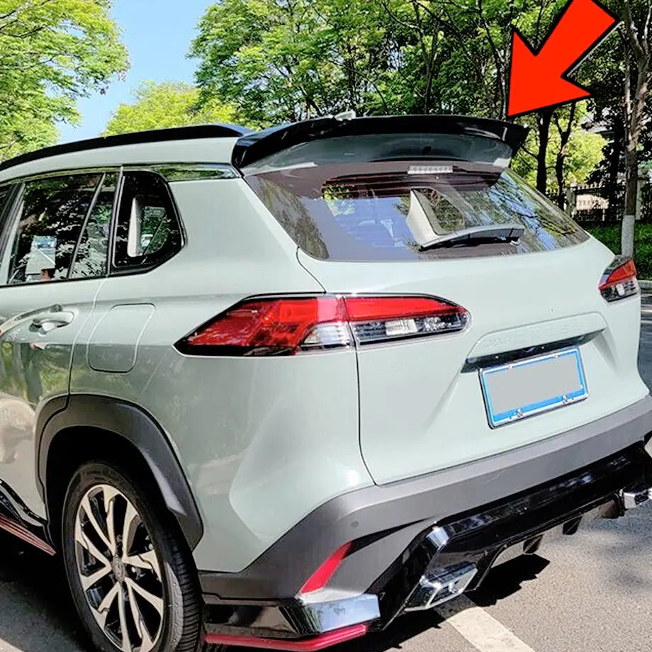 TOYOTA COROLLA CROSS (21-On) GLOSS BLACK ROOT SPOILER