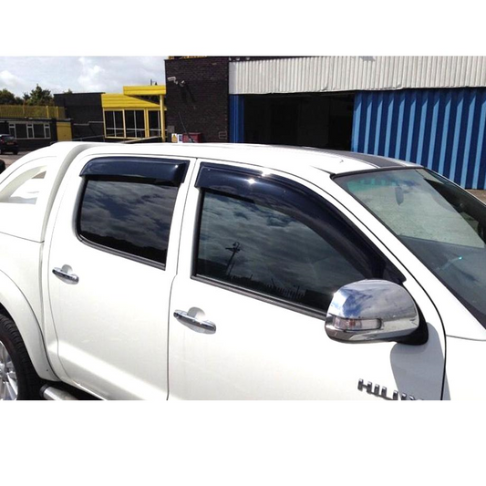 TOYOTA HILUX Vigo (12-15) Black Windshields (4-Door)