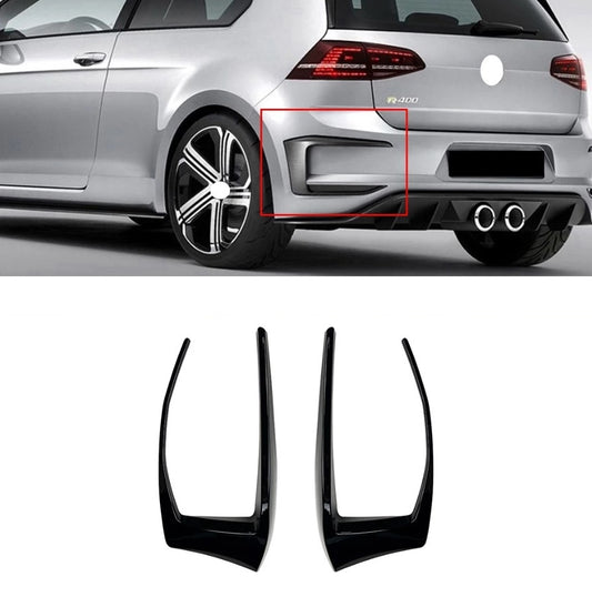 GOLF 7 R400 STYLE REAR BUMPER CANARDS