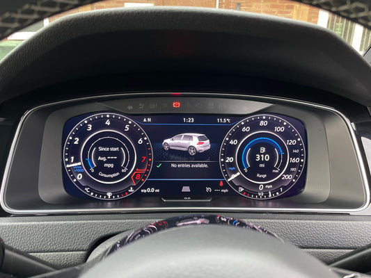 GOLF 7 / 7.5 VIRTUAL COCKPIT LED INSTRUMENT CLUSTER