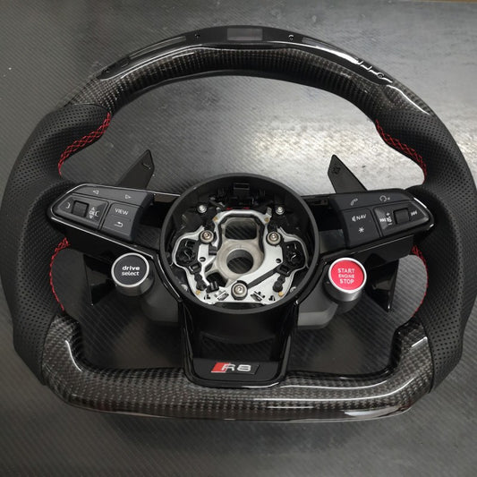 AUDI R8 CARBON LED STEERING WHEEL (2018+)