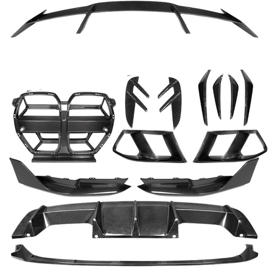 G80 M3 / G82 M4 M PERFORMANCE STYLE CARBON FIBRE BODY KIT