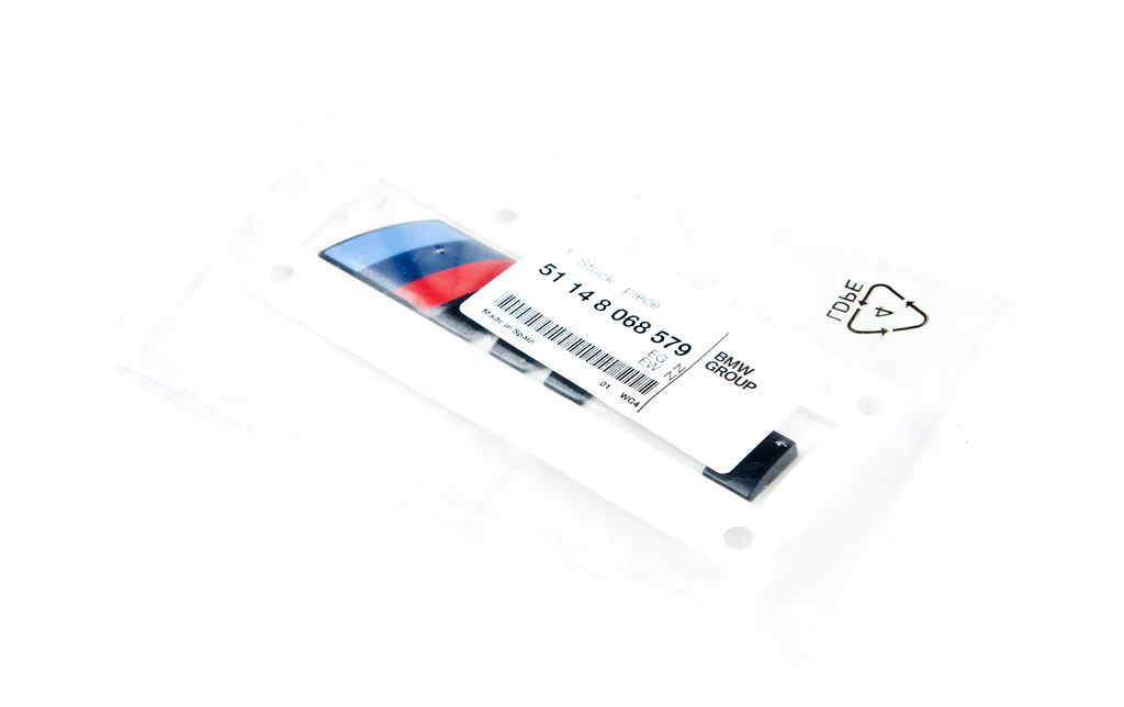 BMW M4 BLACK BADGE TRUNK EMBLEM
