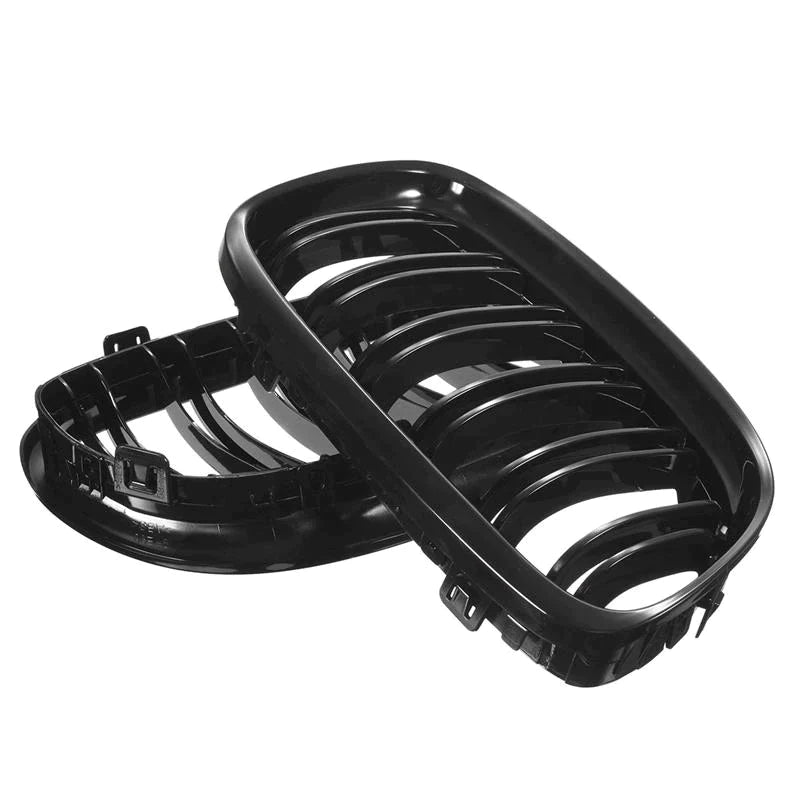 E90 3-SERIES FACELIFT DUAL SLAT KIDNEY GRILLES