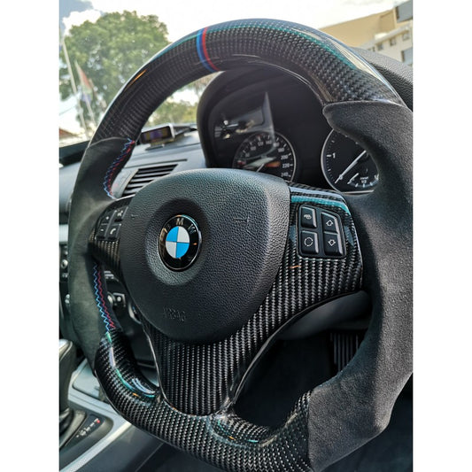 E-SERIES CARBON FIBER STEERING WHEEL - DCT MODELS