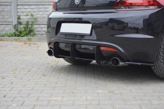SCIROCCO R REAR DIFFUSER & REAR SIDE SPLITTERS