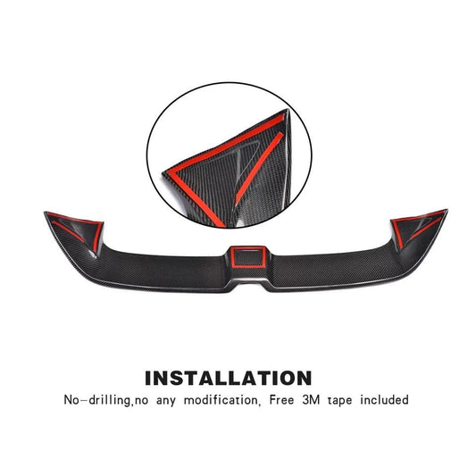 GOLF 7 / 7.5 OETTINGER STYLE CARBON FIBRE ROOF SPOILER