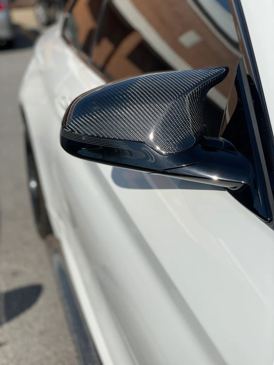 F8X M SERIES CARBON FIBRE MIRROR COVERS