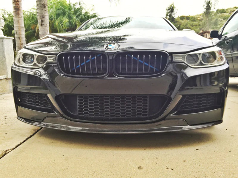 F30 3-SERIES AK STYLE CARBON FIBER FRONT LIP