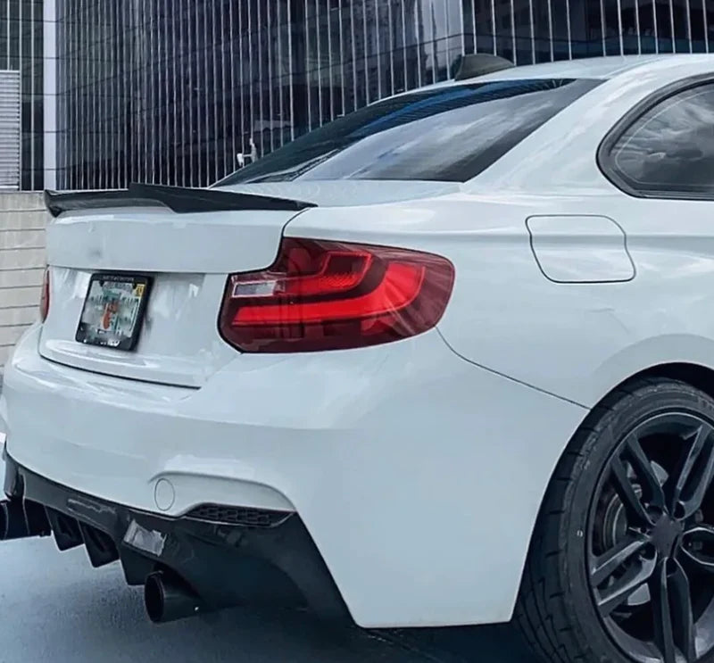 F87 / F22 M4 STYLE CARBON FIBRE BOOT SPOILER