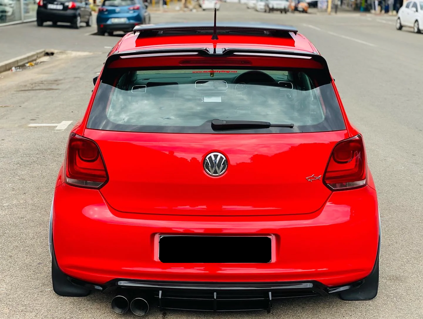 POLO 6 TSI GTI-STYLE REAR DIFFUSER