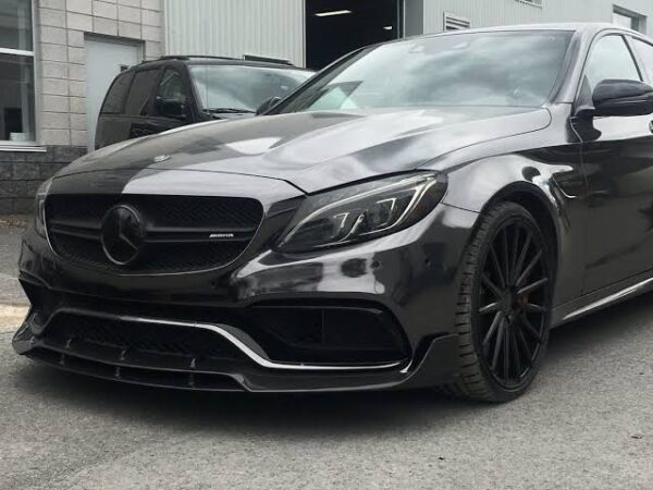MERC W205 C-CLASS BRABUS STYLE FRONT LIP