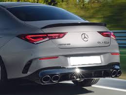 MERC W118 CLA 45S STYLE GLOSS BLACK BOOT SPOILER
