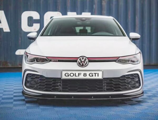 GOLF 8 GTI MAXTON STYLE 3-PIECE FRONT LIP