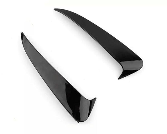 MERC W205 C-CLASS COUPE REAR BUMPER CANARDS