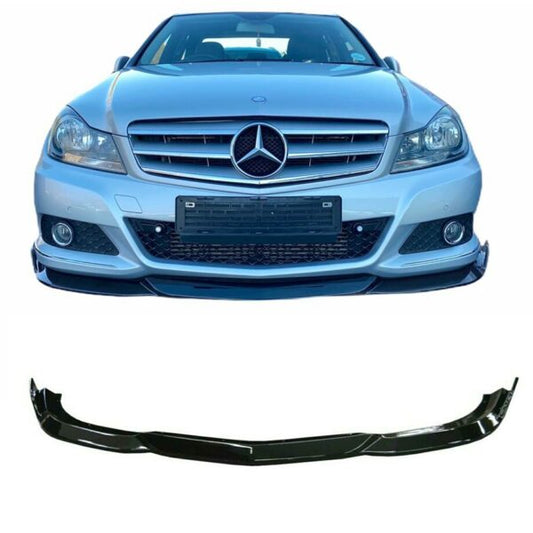 MERC W204 C-CLASS BRABUS V2 STYLE FRONT LIP