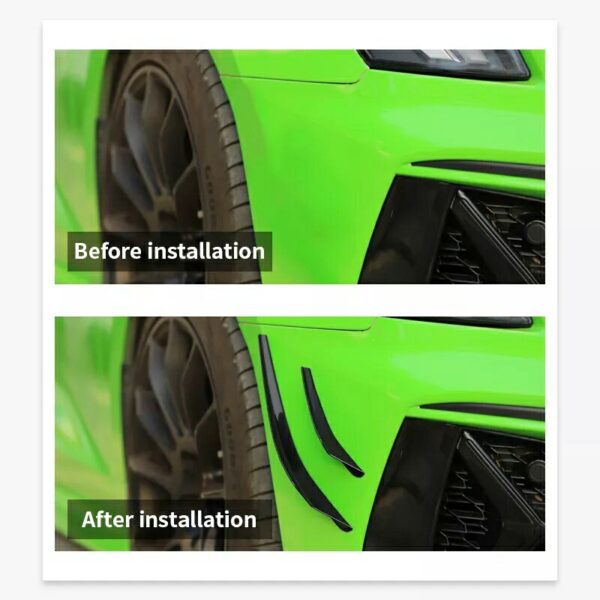 AUDI A3 8Y FRONT BUMPER CANARDS