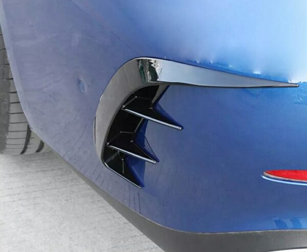 MERC W206 C-CLASS REAR BUMPER CANARDS