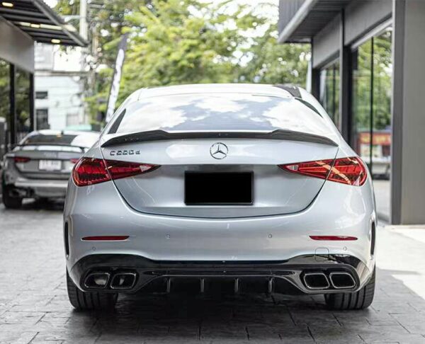 MERC W206 C-CLASS SEDAN C63S STYLE DIFFUSER