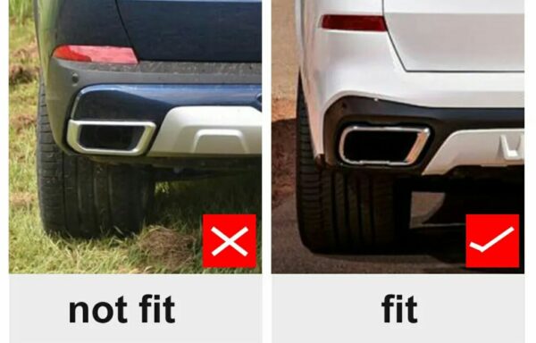 BMW X5 (G05) MP STYLE TAIL PIPE COVERS (NON-OEM)