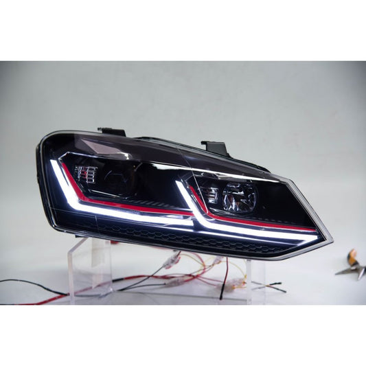 POLO 6 HEADLIGHTS 7.5 GOLF STYLE