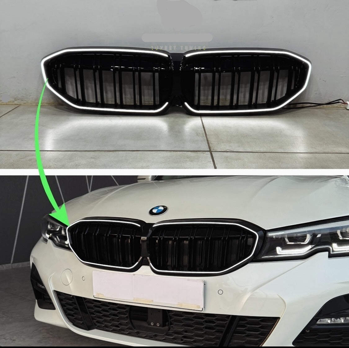 G20 PRE LCI LED GLOSS GRILLE