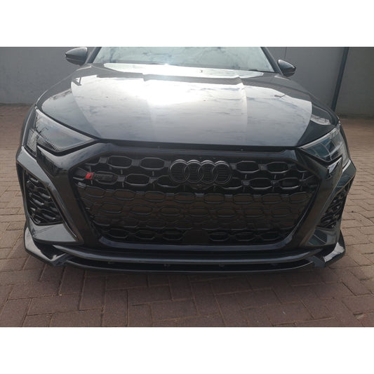 AUDI 8Y MX STYLE GLOSS BLACK FRONT LIP