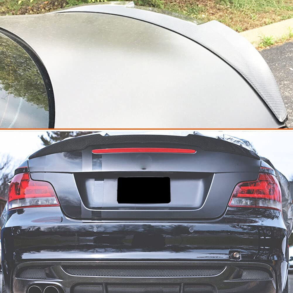 E82 VRS M4 STYLE CARBON FIBER BOOT SPOILER