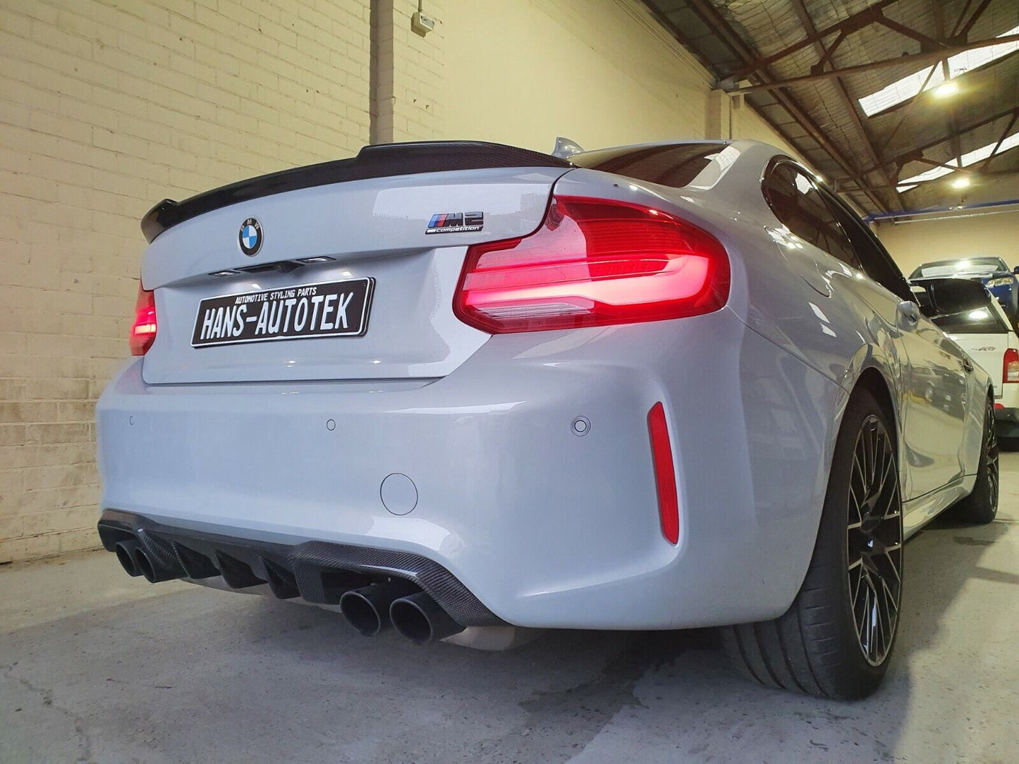 F87 / F22 / F23 CS STYLE CARBON FIBER BOOT SPOILER