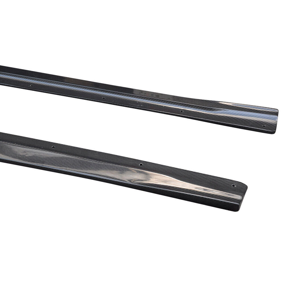 F87 M2 3D STYLE CARBON FIBRE SIDE SKIRT EXTENSIONS