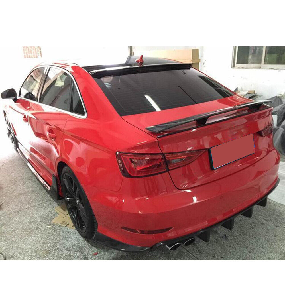 AUDI A3 8V SEDAN CARBON FIBRE ROOF SPOILER