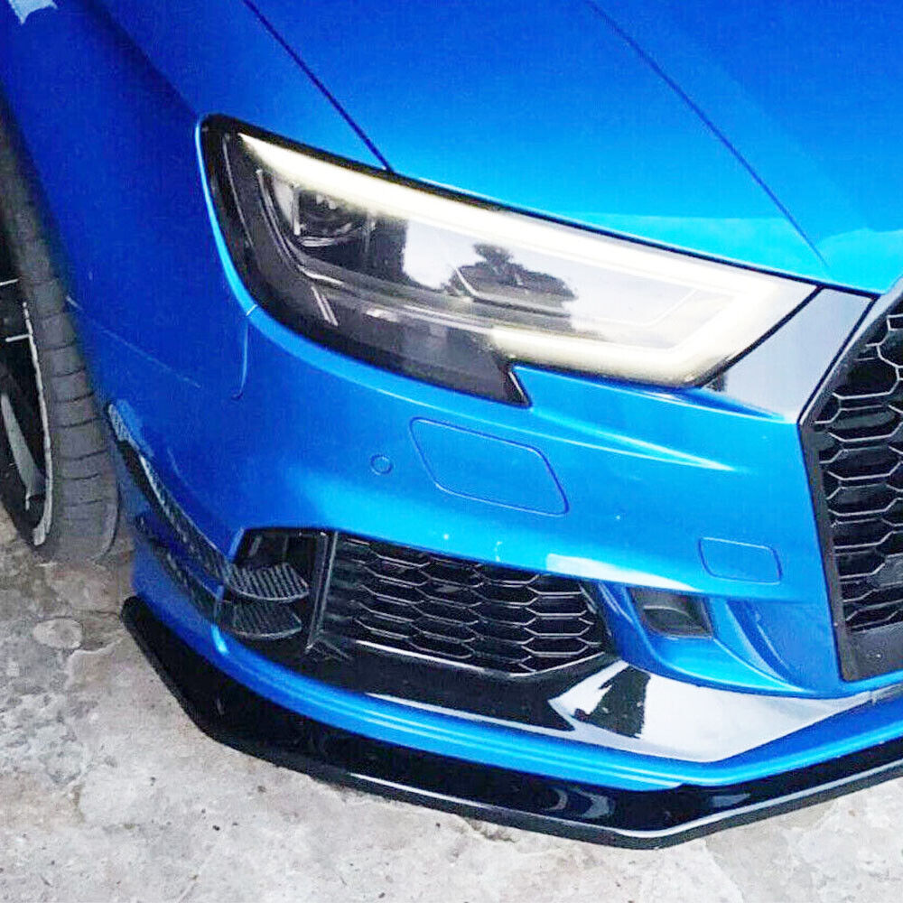 AUDI RS3 8V.2 CARBON FIBRE AERO STYLE BUMPER CANARDS