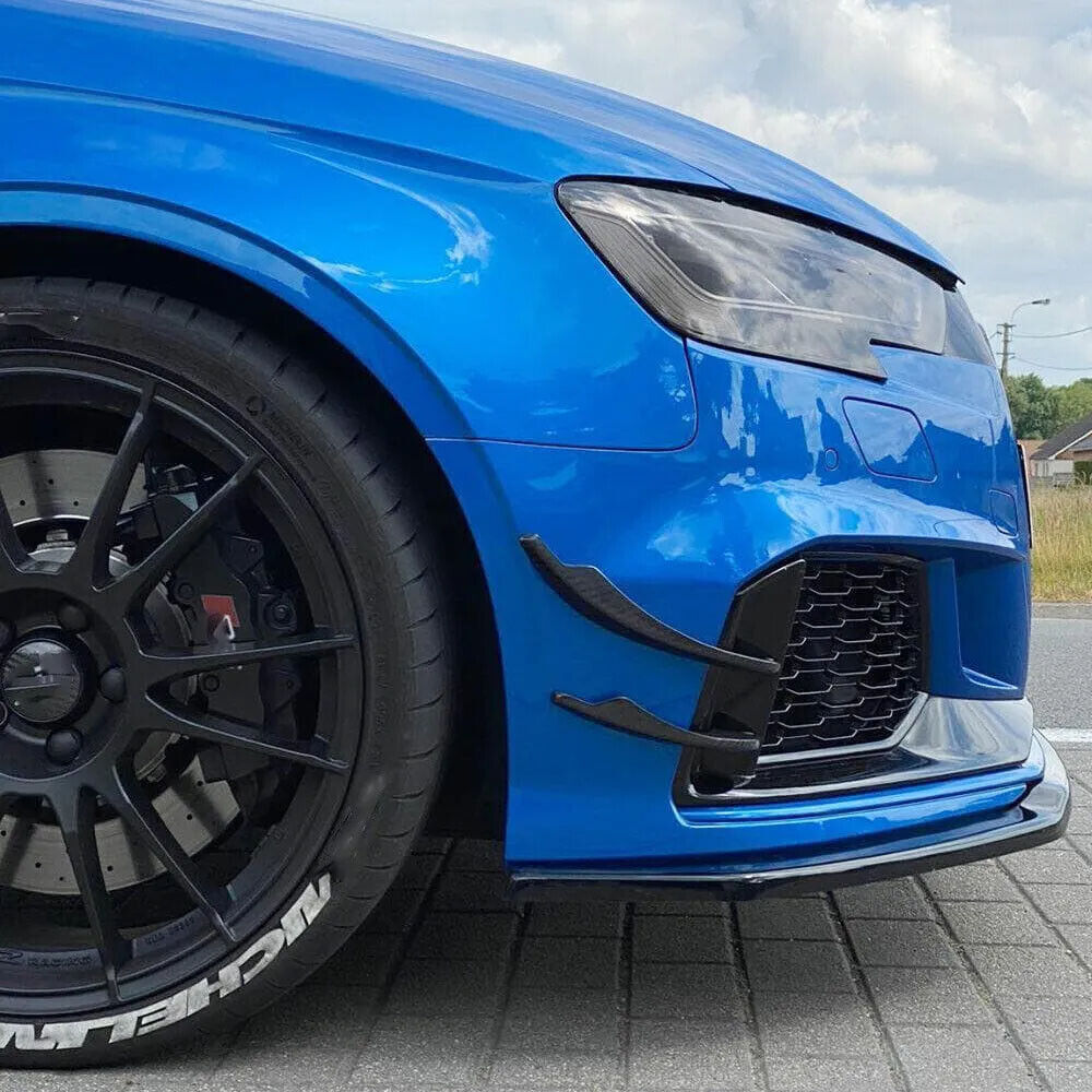 AUDI RS3 8V.2 CARBON FIBRE AERO STYLE BUMPER CANARDS