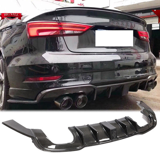 AUDI S3 8V.2 SEDAN CARBON FIBRE F1 LED DIFFUSER