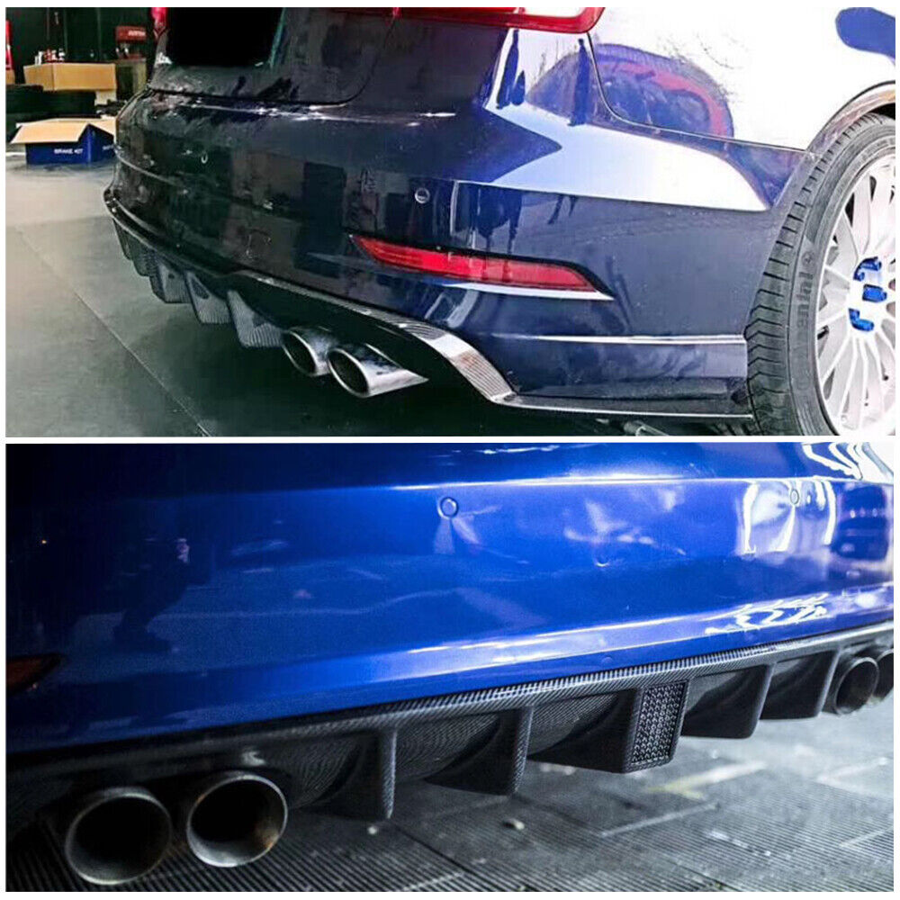 AUDI S3 8V.2 SEDAN CARBON FIBRE F1 LED DIFFUSER