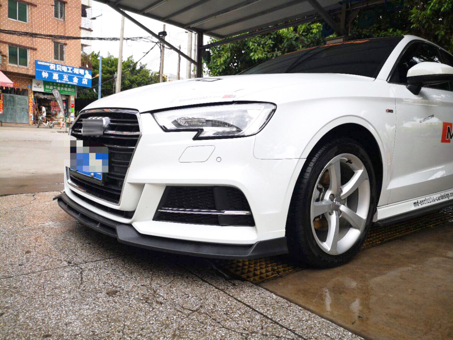 AUDI S3/A3 S-LINE 8V.2 V2 STYLE FRONT LIP