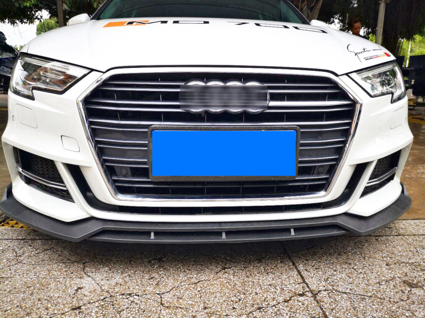 AUDI S3/A3 S-LINE 8V.2 V2 STYLE FRONT LIP