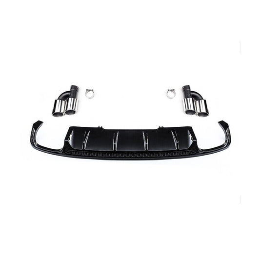 AUDI A4 B9 DIFFUSER W/TAILPIPE