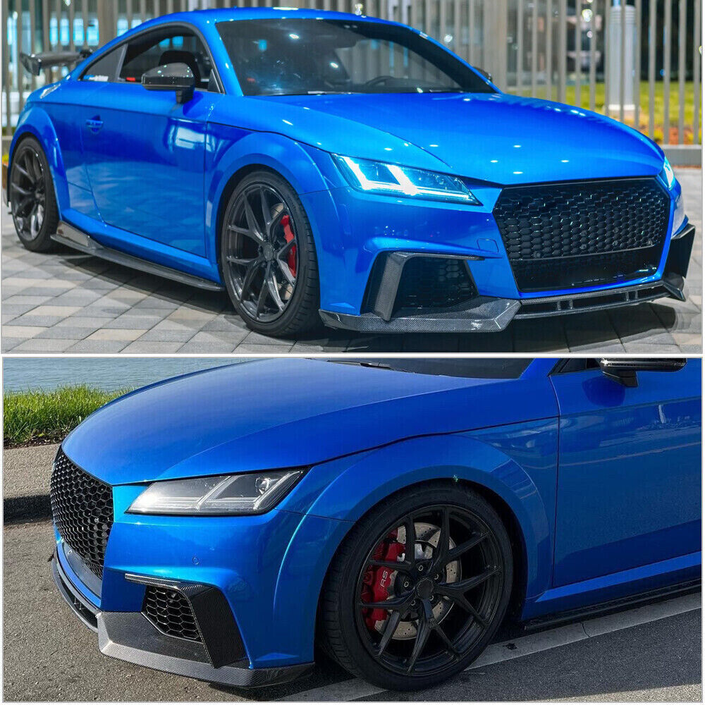 AUDI TTRS 8S ABT STYLE CARBON FIBRE BUMPER INSERTS