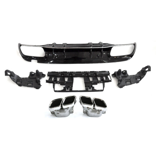 MERC W205 C-CLASS SEDAN EDITION 1 STYLE DIFFUSER