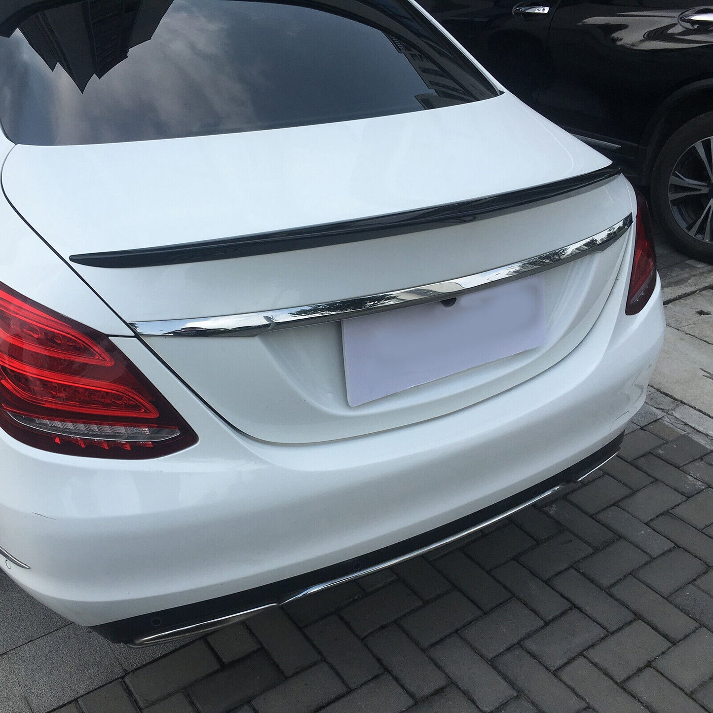MERC W205 C-CLASS SEDAN AMG STYLE BOOT SPOILER