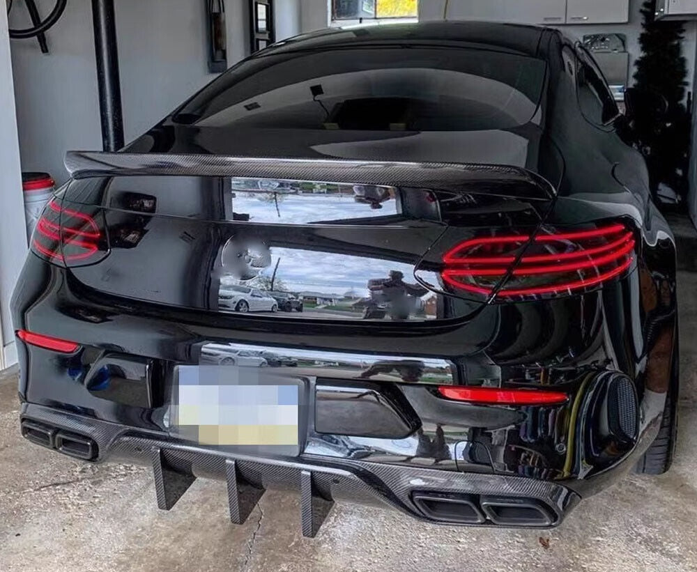 MERC W205 C63 COUPE CARBON FIBRE DIFFUSER